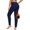 imageLittle Donkey Andy Womens Wool Base LayerThermal Underwear Bottoms Winter Long Johns PantsQuick Dry WickingNavy Blue