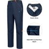 imageLittle Donkey Andy Mens Rain Pants Waterproof Lightweight Overpants Windproof Outdoor Pants for Hiking Golf FishingA1 Galaxy Blue