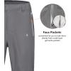 imageLittle Donkey Andy Mens Rain Pants Waterproof Lightweight Overpants Windproof Outdoor Pants for Hiking Golf FishingA1 Gull Gray