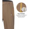 imageLittle Donkey Andy Mens Rain Pants Waterproof Lightweight Overpants Windproof Outdoor Pants for Hiking Golf FishingA1 Partridge Brown