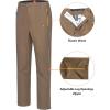 imageLittle Donkey Andy Mens Rain Pants Waterproof Lightweight Overpants Windproof Outdoor Pants for Hiking Golf FishingA1 Partridge Brown
