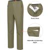 imageLittle Donkey Andy Mens Rain Pants Waterproof Lightweight Overpants Windproof Outdoor Pants for Hiking Golf FishingAgave Green