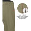 imageLittle Donkey Andy Mens Rain Pants Waterproof Lightweight Overpants Windproof Outdoor Pants for Hiking Golf FishingAgave Green