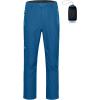 imageLittle Donkey Andy Mens Rain Pants Waterproof Lightweight Overpants Windproof Outdoor Pants for Hiking Golf FishingDenim Blue