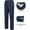 imageLittle Donkey Andy Mens Rain Pants Waterproof Lightweight Overpants Windproof Outdoor Pants for Hiking Golf FishingGalaxy Blue
