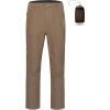 imageLittle Donkey Andy Mens Rain Pants Waterproof Lightweight Overpants Windproof Outdoor Pants for Hiking Golf FishingPartridge Brown