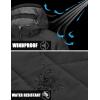 imageLittle Donkey Andy Mens Warm Ski Jacket Water Resistant Insulated Snowboarding Jacket Windproof Winter Snow CoatBlack