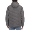 imageLittle Donkey Andy Mens Warm Windproof Ski Insulated Jacket Water Repellent Winter Snowboarding Snow CoatSteel Gray