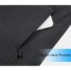 imageLittle Donkey Andy Mens Waterproof Rain Jacket Lightweight Rain Coat Raincoat with Hood for Golf HikingDeep Grey