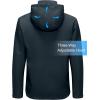 imageLittle Donkey Andy Mens Waterproof Rain Jacket Lightweight Rain Coat Raincoat with Hood for Golf HikingStratified Sea
