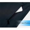 imageLittle Donkey Andy Mens Waterproof Rain Jacket Lightweight Rain Coat Raincoat with Hood for Golf HikingStratified Sea