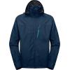imageLittle Donkey Andy Mens Waterproof Rain Jacket with Detachable Hood Outdoor Raincoat for Hiking Travel CyclingA2navy