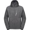 imageLittle Donkey Andy Mens Waterproof Rain Jacket with Detachable Hood Outdoor Raincoat for Hiking Travel CyclingA3grey