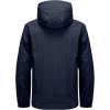 imageLittle Donkey Andy Mens Waterproof Rain Jacket with Detachable Hood Outdoor Raincoat for Hiking Travel CyclingC1deep BlueDeep Blue
