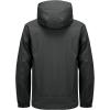 imageLittle Donkey Andy Mens Waterproof Rain Jacket with Detachable Hood Outdoor Raincoat for Hiking Travel CyclingC1greyGrey