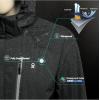 imageLittle Donkey Andy Mens Waterproof Rain Jacket with Detachable Hood Outdoor Raincoat for Hiking Travel CyclingC1greyGrey