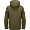 imageLittle Donkey Andy Mens Waterproof Rain Jacket with Detachable Hood Outdoor Raincoat for Hiking Travel CyclingC1olive GreenOlive Green