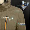 imageLittle Donkey Andy Mens Waterproof Rain Jacket with Detachable Hood Outdoor Raincoat for Hiking Travel CyclingC1sandSand
