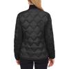 imageLittle Donkey Andy Womens Lightweight Puffer Jacket with Recycled Insulation Button Down Quilted CoatsBlack