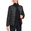 imageLittle Donkey Andy Womens Lightweight Puffer Jacket with Recycled Insulation Button Down Quilted CoatsBlack