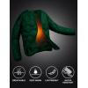 imageLittle Donkey Andy Womens Lightweight Puffer Jacket with Recycled Insulation Button Down Quilted CoatsGrass Green