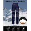 imageLittle Donkey Andy Womens Puffer Pants Lightweight Warm Puffy Quilted Pants Winter Snow Ski TrousersBlue