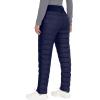 imageLittle Donkey Andy Womens Puffer Pants Lightweight Warm Puffy Quilted Pants Winter Snow Ski TrousersBlue