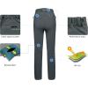 imageLittle Donkey Andy Womens Ski Softshell Pants Winter Windproof Snow PantsBdark Gray
