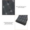 imageLittle Donkey Andy Womens Softshell Pants Fleece Lined and Water Repellant for Hiking Ski SnowboardingBlack Plaid