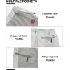 imageLittle Donkey Andy Womens Softshell Pants Fleece Lined and Water Repellant for Hiking Ski SnowboardingKhaki Floral
