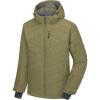 imageLittle Donkey Andy Mens Warm Ski Jacket Water Resistant Insulated Snowboarding Jacket Windproof Winter Snow CoatGrey Green