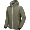 imageLittle Donkey Andy Mens Warm Windproof Ski Insulated Jacket Water Repellent Winter Snowboarding Snow CoatVetiver Green