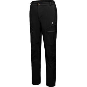 imageLittle Donkey Andy Womens Ski Softshell Pants Winter Windproof Snow PantsBblack