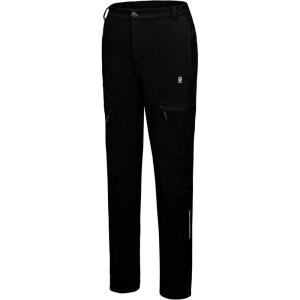 imageLittle Donkey Andy Womens Ski Softshell Pants Winter Windproof Snow PantsBblackBlack