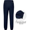 imageLittle Donkey Andy Mens Cargo Joggers Lightweight Quick Dry Hiking Pants Athletic Running Workout Lounge Casual OutdoorDark Blue