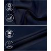 imageLittle Donkey Andy Mens Cargo Joggers Lightweight Quick Dry Hiking Pants Athletic Running Workout Lounge Casual OutdoorDark Blue