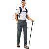 imageLittle Donkey Andy Mens Convertible Hiking Pants with Belt Lightweight ZipOff Quick Dry Tactical Cargo PantsDark Grey