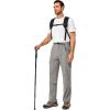 imageLittle Donkey Andy Mens Convertible Hiking Pants with Belt Lightweight ZipOff Quick Dry Tactical Cargo PantsGrey