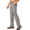imageLittle Donkey Andy Mens Convertible Hiking Pants with Belt Lightweight ZipOff Quick Dry Tactical Cargo PantsGrey