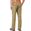 imageLittle Donkey Andy Mens Convertible Hiking Pants with Belt Lightweight ZipOff Quick Dry Tactical Cargo PantsKhaki