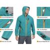imageLittle Donkey Andy Mens Highperformance Waterproof Rain Jacket Ultra Lightweight Rain Shell for HikingGolfTravelD2blueultra Lightweight