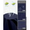 imageLittle Donkey Andy Mens QuickDrying Running Pants Stretch Cooling Performance Mens Joggers with PocketsDark Blue