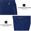 imageLittle Donkey Andy Mens Waterproof Rain Hiking Pants Lightweight Quick Dry Outdoor Mountain PantsDeep Blue