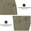 imageLittle Donkey Andy Mens Waterproof Rain Hiking Pants Lightweight Quick Dry Outdoor Mountain PantsSage
