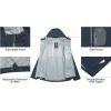 imageLittle Donkey Andy Mens Waterproof Rain Jacket Outdoor Lightweight Rain Shell Coat for Hiking Golf TravelDeep Blue