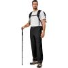 imageLittle Donkey Andy Mens Zip Off Convertible Quick Dry Cargo Pants Stretch Lightweight Hiking Travel CampingBlack