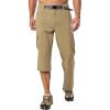imageLittle Donkey Andy Mens Convertible Hiking Pants with Belt Lightweight ZipOff Quick Dry Tactical Cargo PantsKhaki