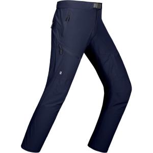 imageLittle Donkey Andy Mens UPF 50 Lightweight Quick Dry Hiking Pants with Zipper Pockets for Outdoor TravelNavy Blue
