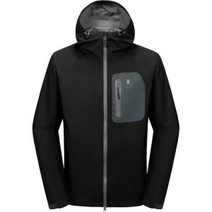 imageLittle Donkey Andy Mens Waterproof Rain Jacket Outdoor Lightweight Rain Shell Coat for Hiking Golf TravelBlack