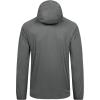 imageLittle Donkey Andy Mens Ultra Light Rain Jacket Stretch Waterproof Raincoat with Hood for Hiking RunningIron Gray